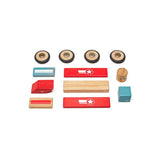 Tegu Daredevil Magnetic Wooden Blocks Stunt Team, 12 pieces-Learning & S.T.E.M-Tegu-ANB Baby Store