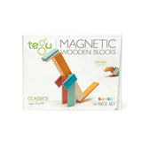 Tegu Magnetic Wooden Block Set, Sunset 14 - 42 Piece Sets - ANB Baby