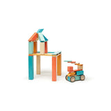 Tegu Magnetic Wooden Block Set, Sunset 14 - 42 Piece Sets - ANB Baby