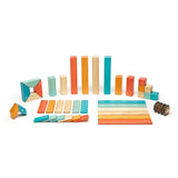 Tegu Magnetic Wooden Block Set, Sunset 14 - 42 Piece Sets - ANB Baby