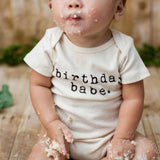 Tenth & Pine Birthday Babe Organic Cotton Onesie - ANB Baby