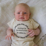 Tenth & Pine Daddy's Favorite Human Organic Cotton Onesie - ANB Baby