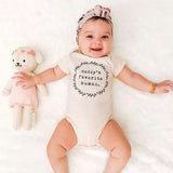 Tenth & Pine Daddy's Favorite Human Organic Cotton Onesie - ANB Baby