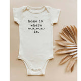 Tenth & Pine Home is Where Mama is Organic Cotton Onesie - ANB Baby
