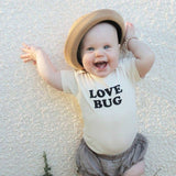 Tenth & Pine Love Bug Organic Cotton Onesie - ANB Baby