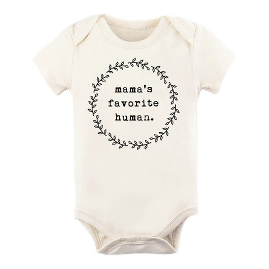 Tenth & Pine Mamas Favorite Human Organic Cotton Onesie, 810034571038 -- ANB Baby