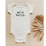 Tenth & Pine Milk Belly Organic Cotton Onesie - TPSSOMKB03 - ANB Baby