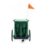 THULE Cadence Double Child Bicycle Trailer - Green - ANB Baby