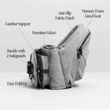 Tushbaby Hip Carrier-Baby Carriers-Tushbaby-Grey-ANB Baby Store