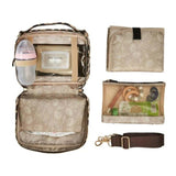 Twelvelittle Luxe Diaper Bag Clutch, Embossed Vegan Leather - ANB Baby