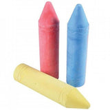 US Toy LM200 3 Piece Giant Sidewalk Chalk, Pack of 3-Puzzles & Games-US Toy-ANB Baby Store