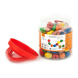 Viga Toys Wooden Lacing Beads, 90-Pieces and 5-Cords-Building Blocks & Sets-Viga Toys-ANB Baby Store