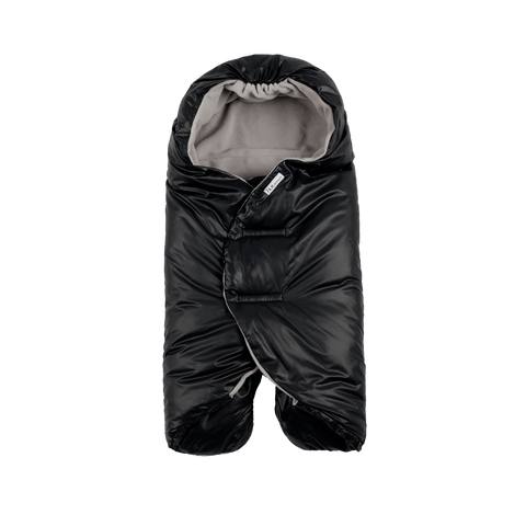 7 AM Enfant Nido Quilted Wrap, Black, -- ANB Baby