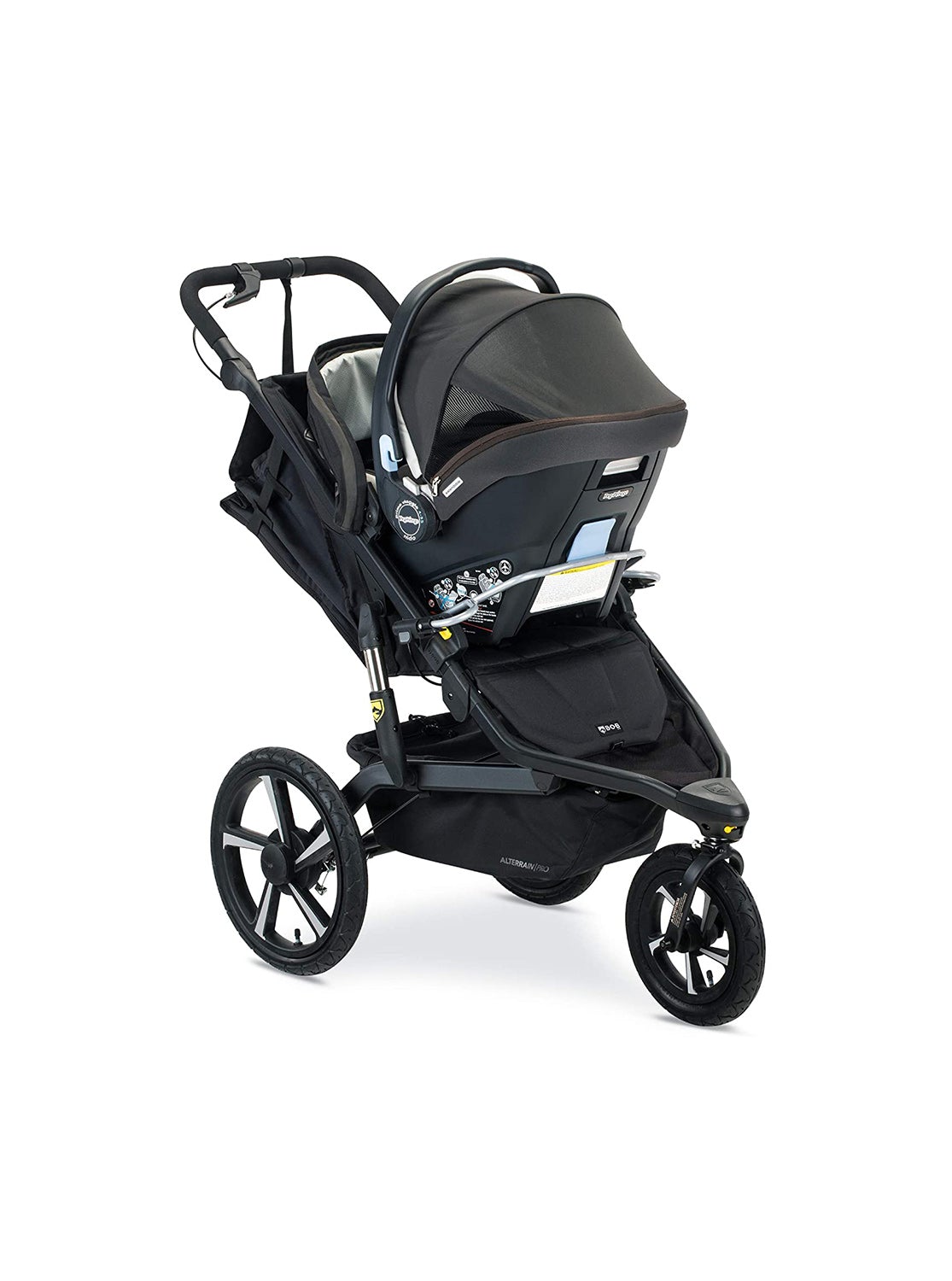 BOB Gear Single Jogging Stroller Adapter for Peg Perego Infant Car Seats, -- ANB Baby