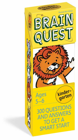 Brain Quest: for Kindergarten, Revised 4th Edition Q&A Cards, -- ANB Baby