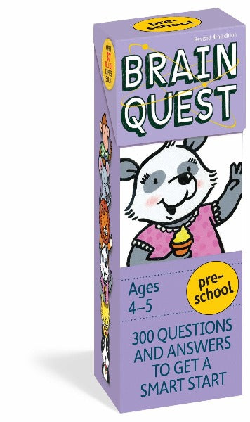Brain Quest: for Preschool Q&A Cards, -- ANB Baby