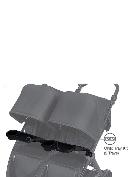 Britax 2-Piece Child Tray Kit for B-Lively Double Stroller, -- ANB Baby