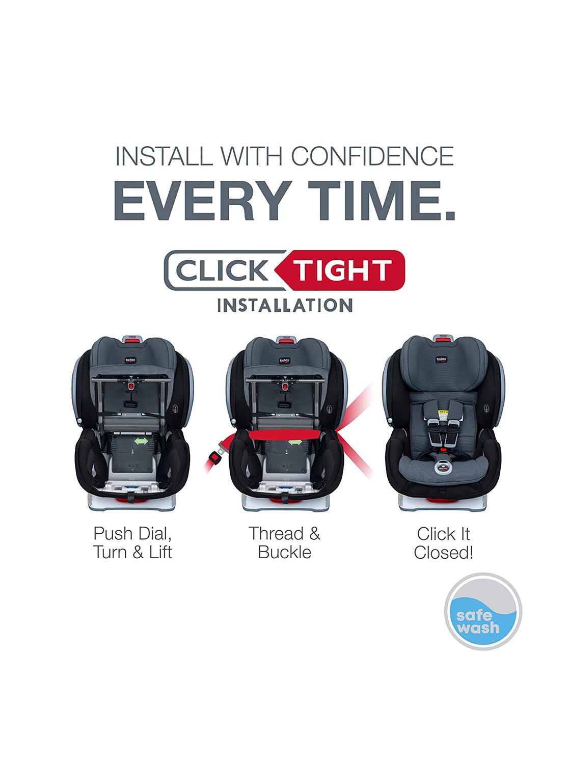 BRITAX Advocate ClickTight Convertible Car Seat, -- ANB Baby