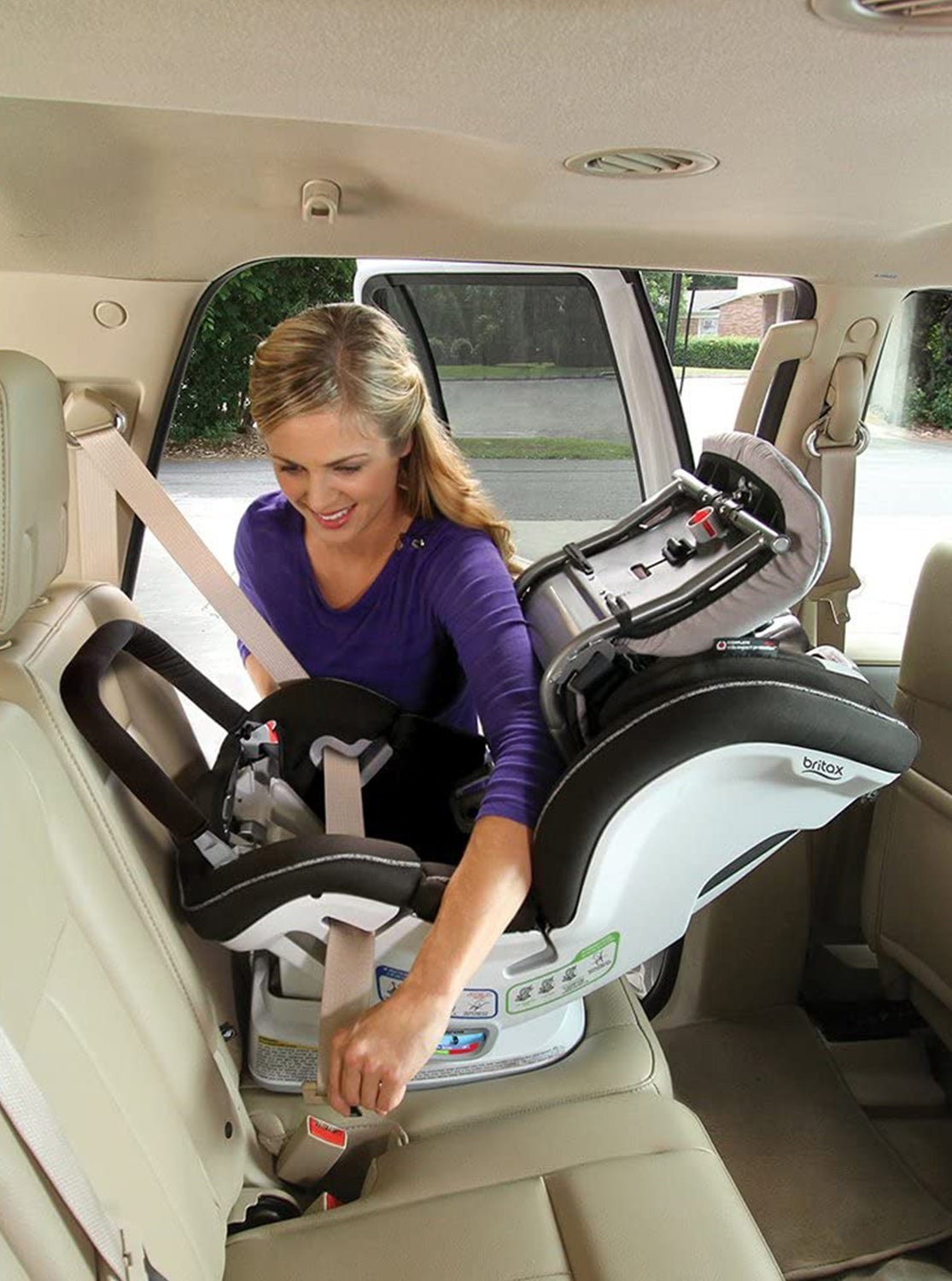 Britax Anti Rebound Bar Accessory for the Britax ClickTight Convertible Car Seats, -- ANB Baby