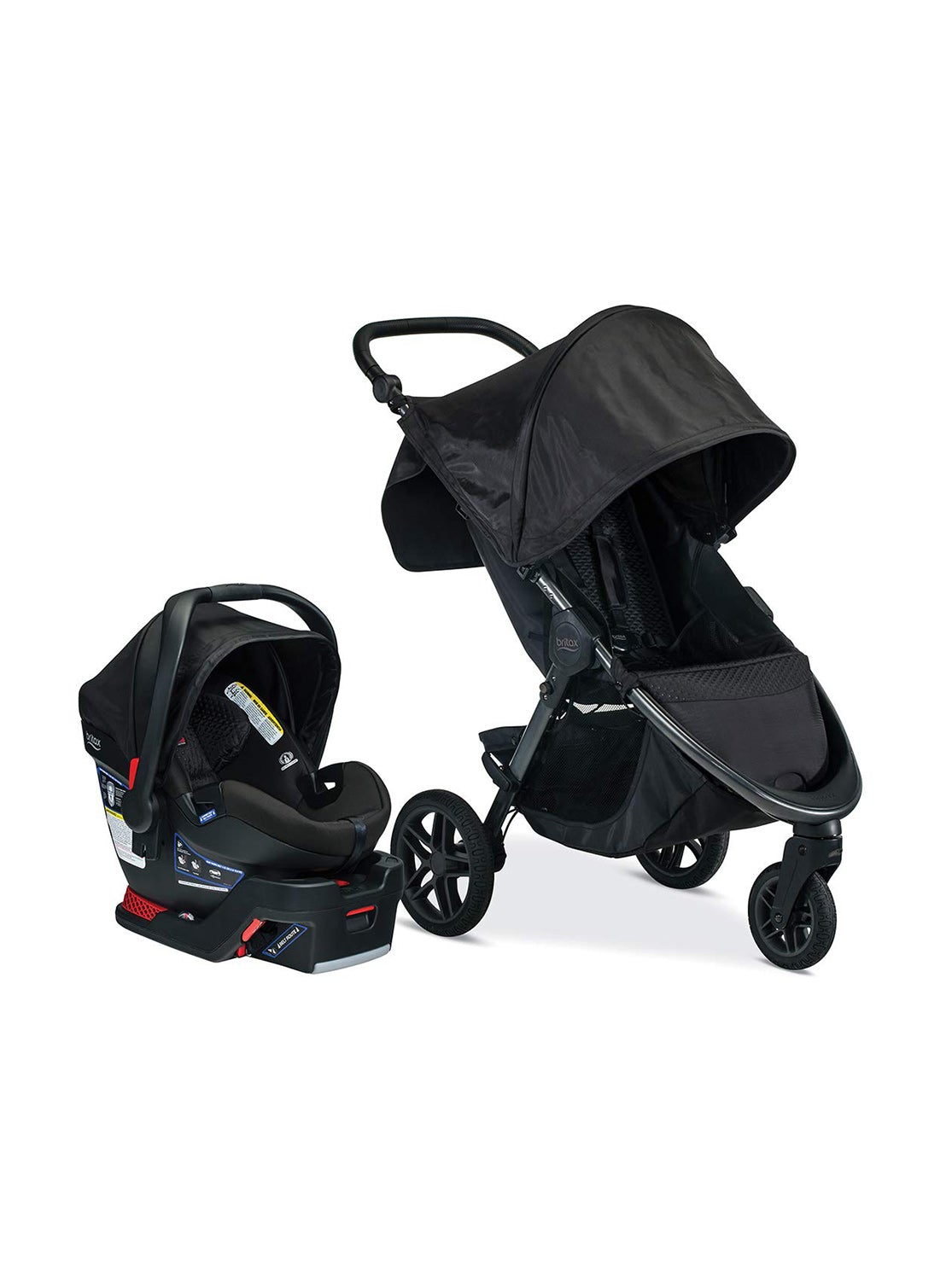 BRITAX B-Free and B-Safe Ultra Travel System, -- ANB Baby