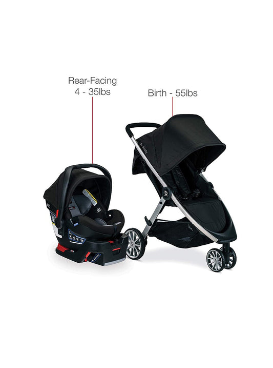 BRITAX B-Lively and B-Safe Ultra Travel System, -- ANB Baby