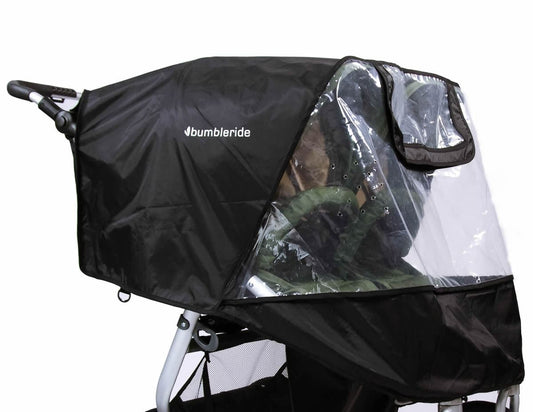Bumbleride Indie Twin Non-PVC Rain Cover, Fit Only 2018 / 2019, -- ANB Baby