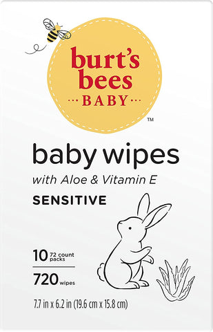 Burt’s Bees Baby Wipes, 72 Count, -- ANB Baby