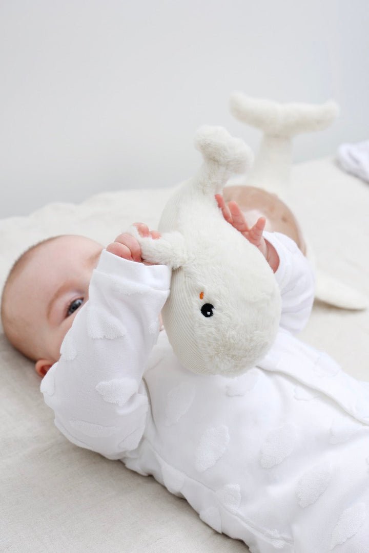 Cloud B Tranquil Whale Family, White, -- ANB Baby