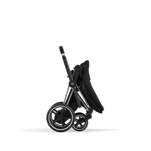 Cybex e-Priam 4 OneBox, Frame and Deep Black Seat, -- ANB Baby