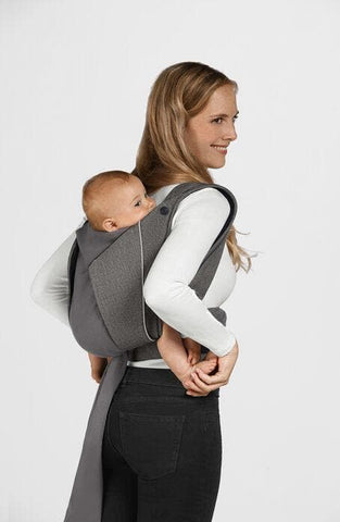 CYBEX YEMA TIE Leather-Look Baby Carrier - Stardust Black, -- ANB Baby