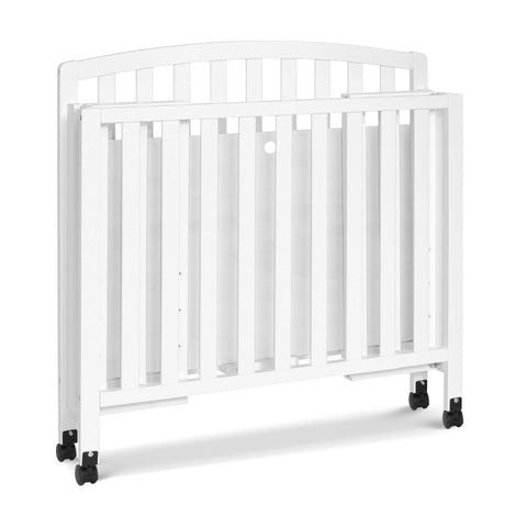DaVinci Dylan Folding Portable 3-in-1 Mini Crib and Twin Bed, -- ANB Baby