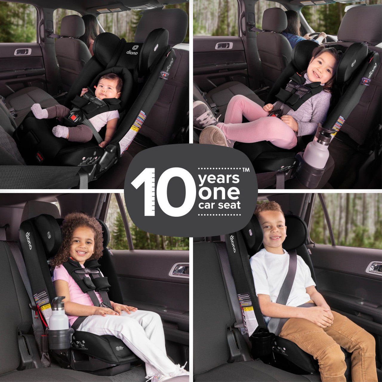 Diono Radian 3RX Latch All-in-One Convertible Car Seat, -- ANB Baby