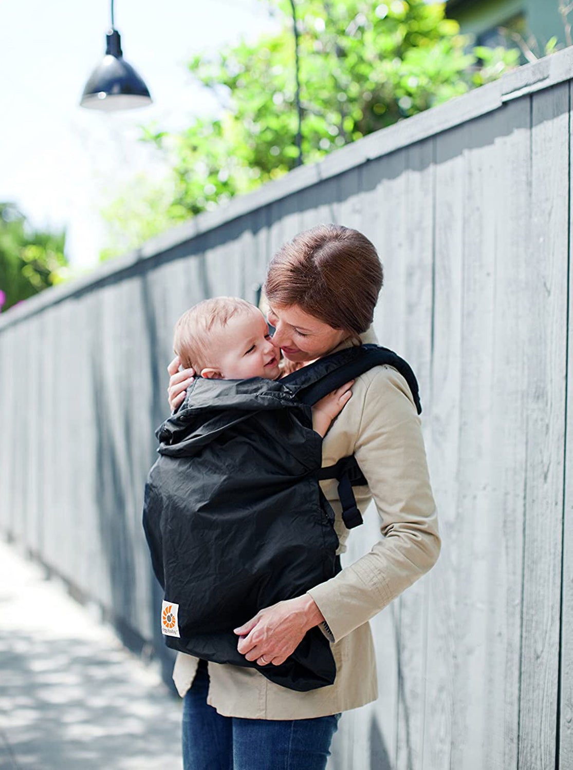 ERGOBABY All Weather Rain Cover - Attaches to any Ergo Carrier, -- ANB Baby