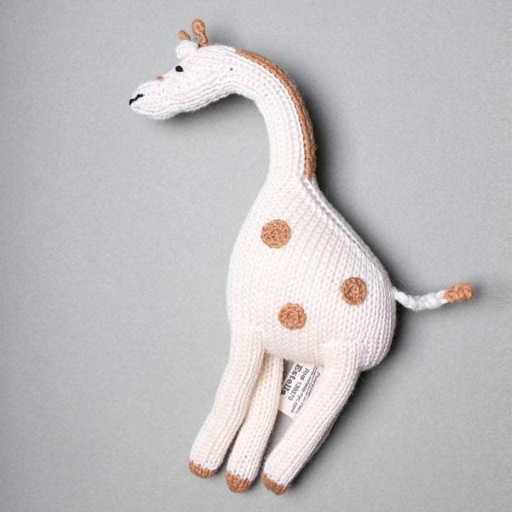 Estella Organic Giraffe Rattle Baby Toy, -- ANB Baby