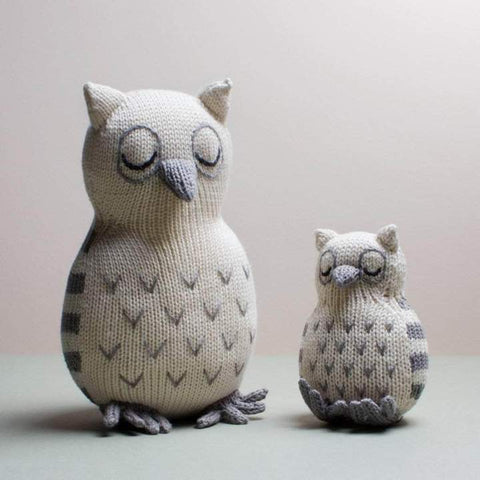 Estella Owl Baby Rattle Toy, -- ANB Baby