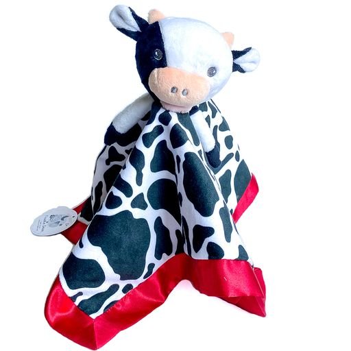 Frankie Dean Dream Blanket and Book, Maggie the Cow, -- ANB Baby