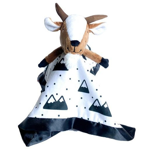 Frankie Dean Dream Blanket and Book, Ollie the Goat, -- ANB Baby