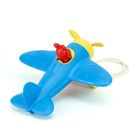 Green Toys Mickey Mouse Airplane Pull Toy, -- ANB Baby