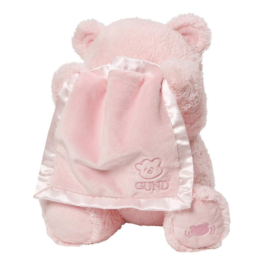 GUND First Teddy Peek A Boo Pink, Plush Toy, -- ANB Baby