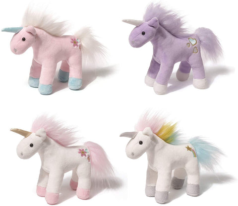 GUND Unicorn Chatters Plush Magical Sound Toy, Pink, -- ANB Baby