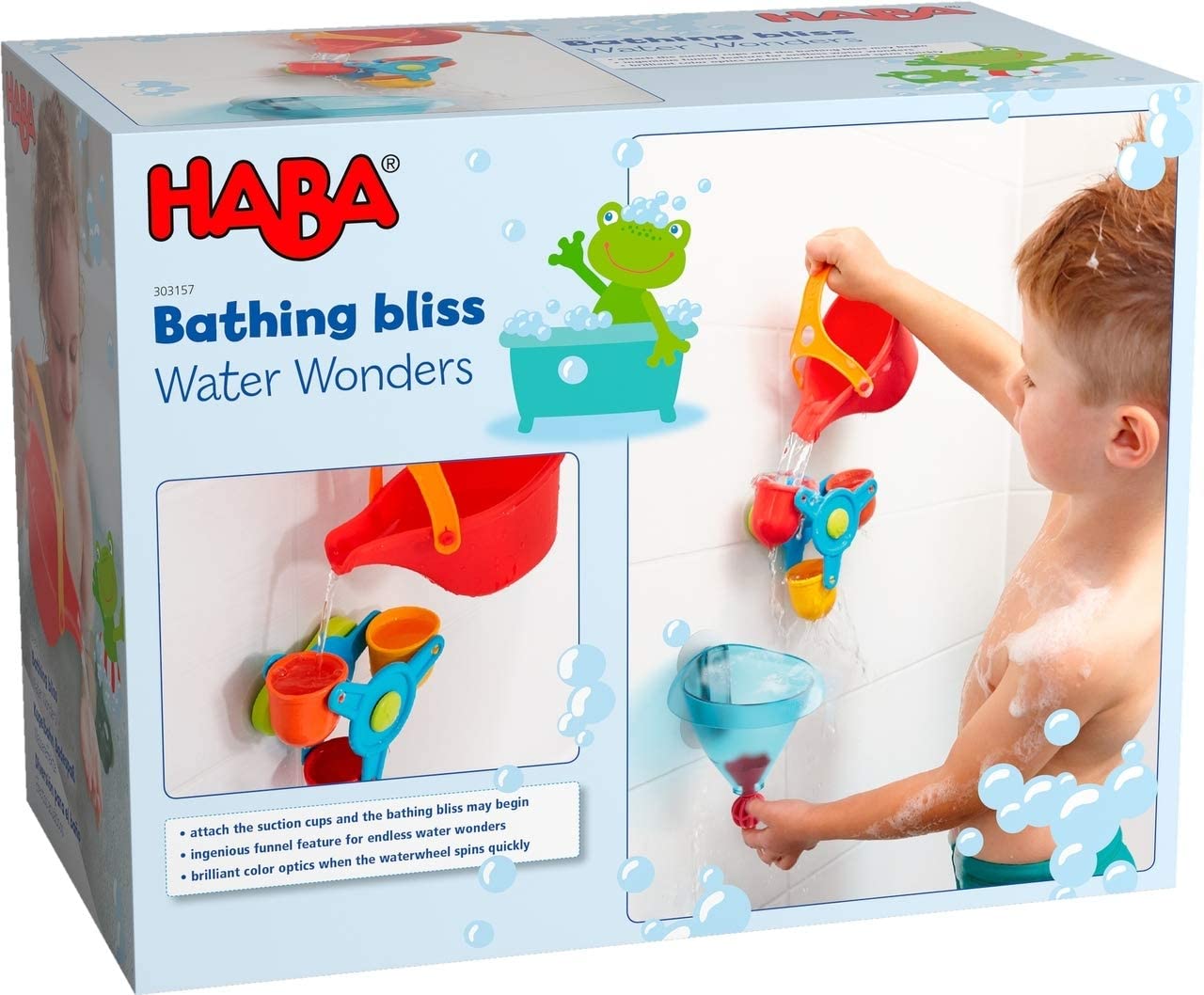HABA Bathing Bliss Water Wonders Bath Toys, -- ANB Baby