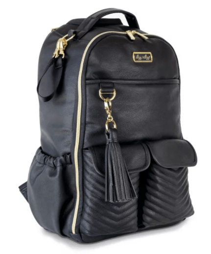 Itzy Ritzy Boss Backpack Large Diaper Bag, Jetsetter Black, -- ANB Baby