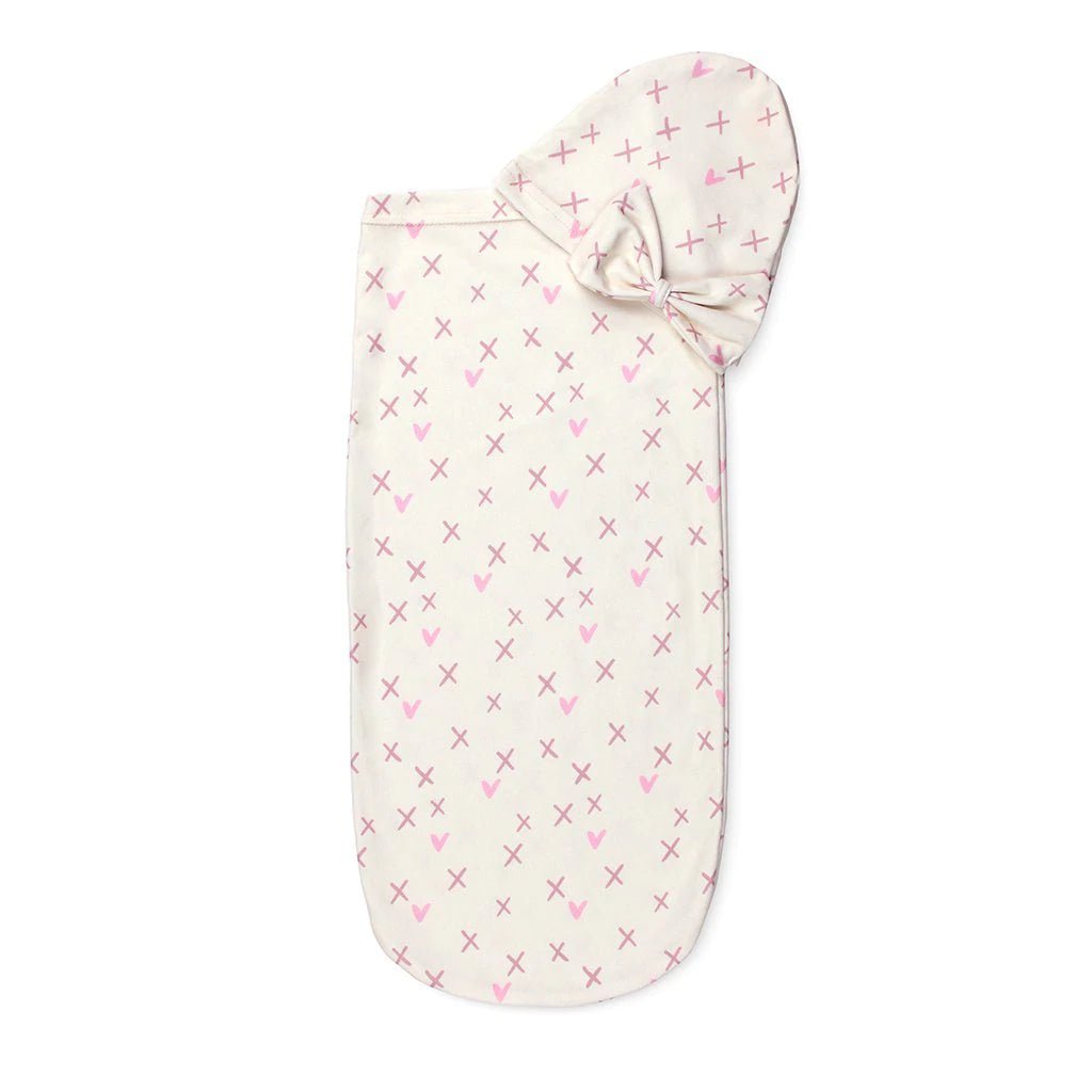 Itzy Ritzy Cutie Cocoon and Hat Swaddle Set, -- ANB Baby