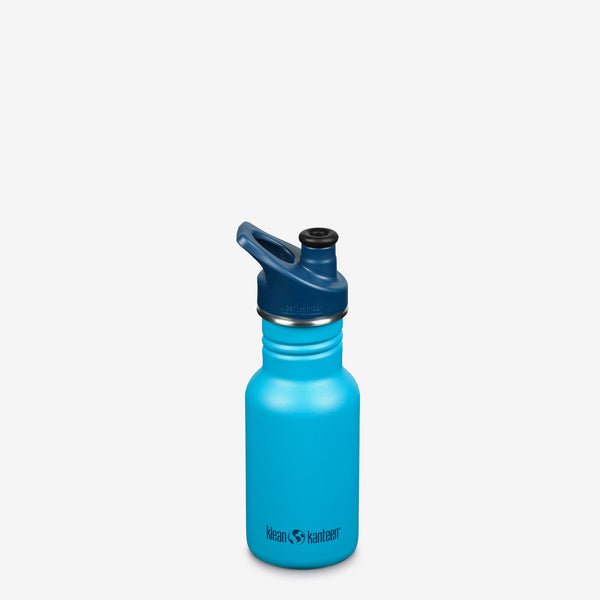 Klean Kanteen Kid's Classic Water Bottle with Sport Cap 12oz.