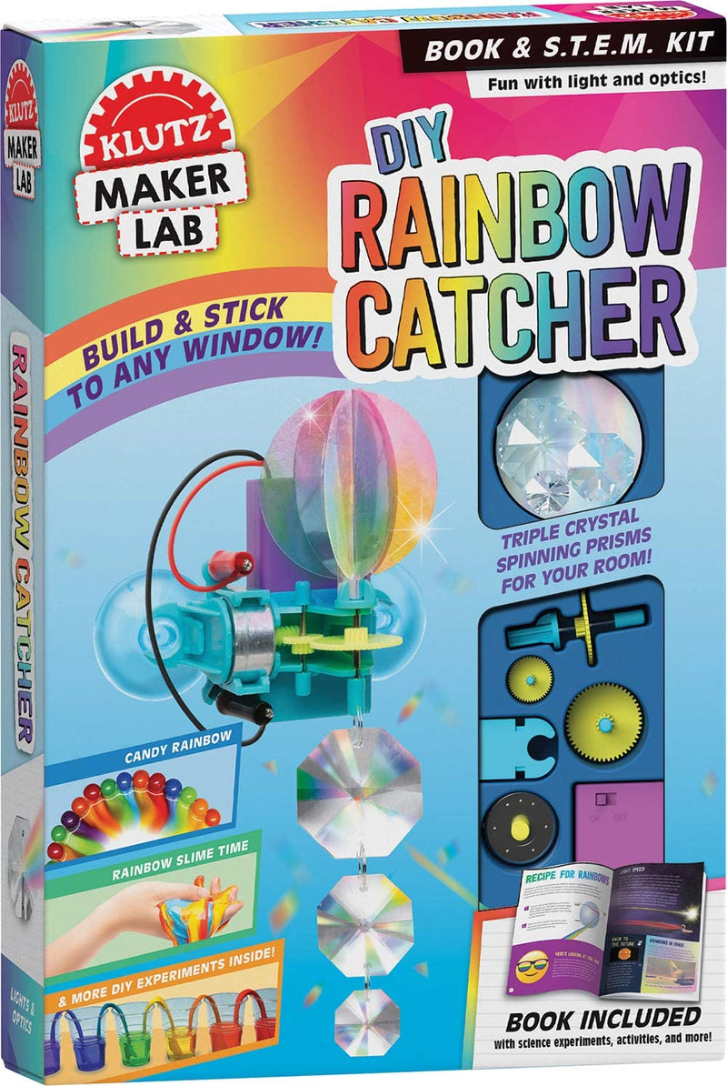 Klutz DIY Rainbow Catcher: Maker Lab STEM Kit, -- ANB Baby