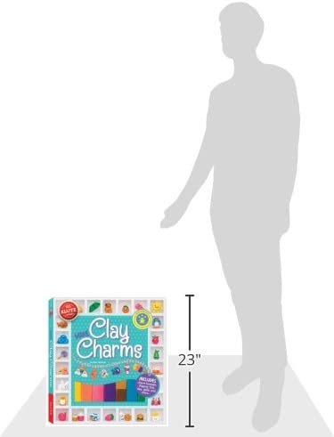 Klutz Make Clay Charms Craft Kit, -- ANB Baby