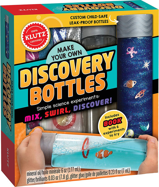 Klutz Make Your Own Discovery Bottles Science / S.T.E.M. Activity Kit, -- ANB Baby