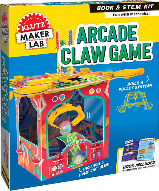 Klutz Maker Lab: Arcade Claw Game S.T.E.M. Kit, -- ANB Baby