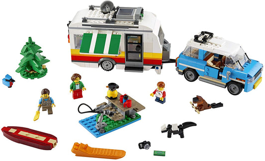 Lego 3in1 Caravan Family Holiday Vacation Toy Building Kit, 766 Pieces, -- ANB Baby