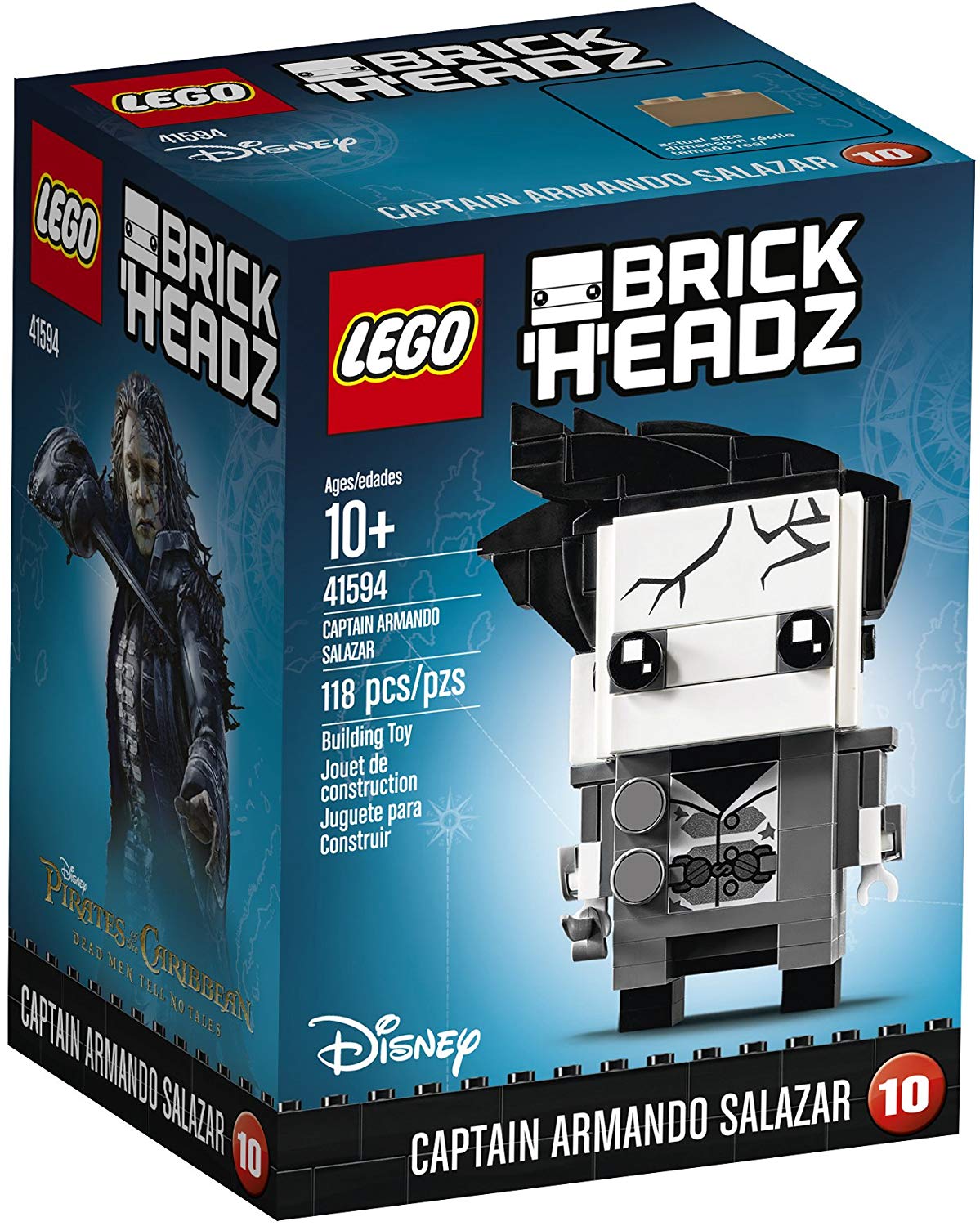 LEGO Brick Headz Captain Armando Salazar, -- ANB Baby